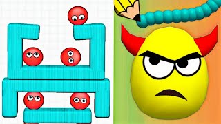 Draw to Smash Puzzle VS Hide Ball Brain Teaser Logic Puzzle | Gameplay screenshot 5