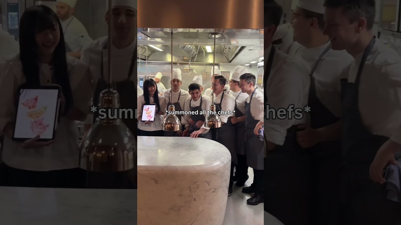 Drawing for a three star MICHELIN in London