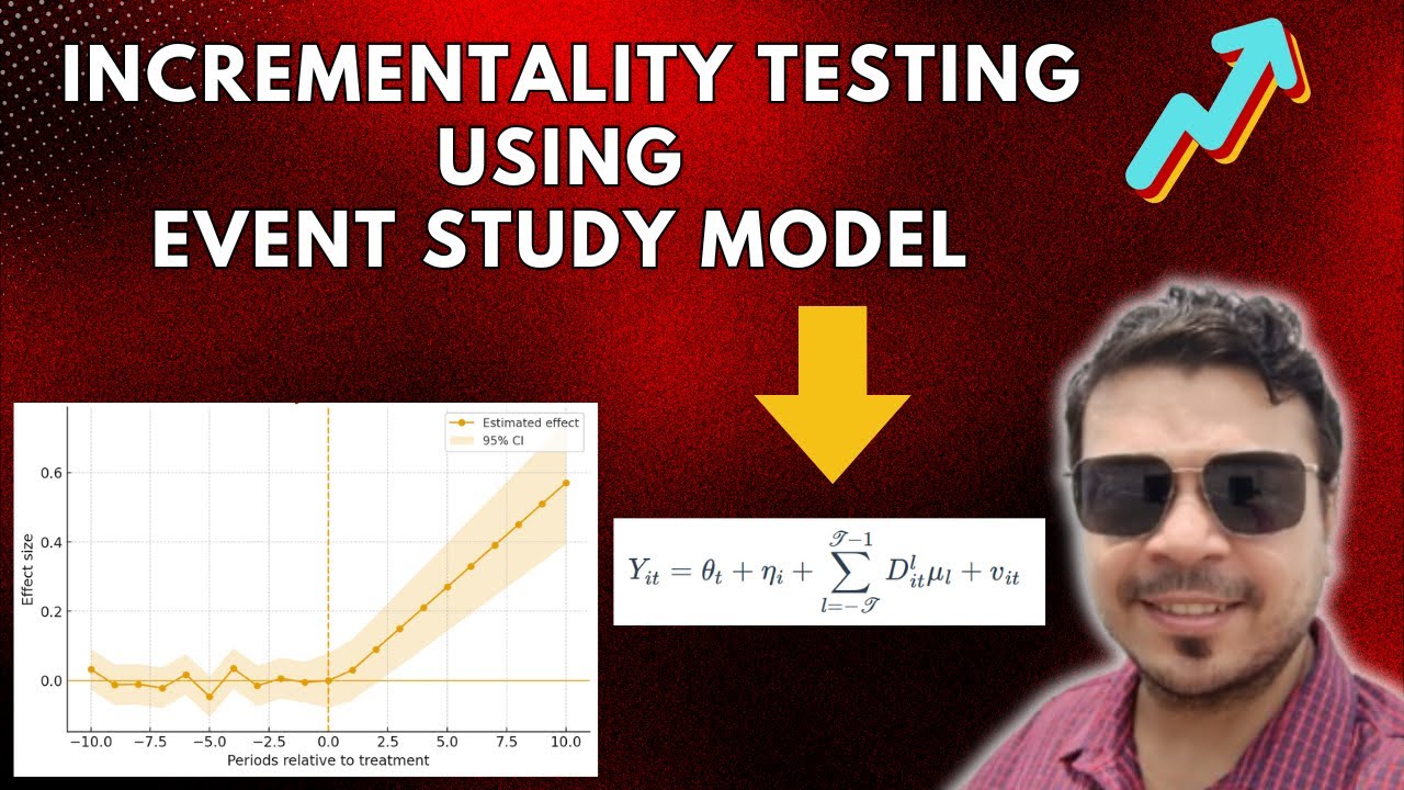 Incrementality Testing with DiD/TWFE/Event study model - YouTube