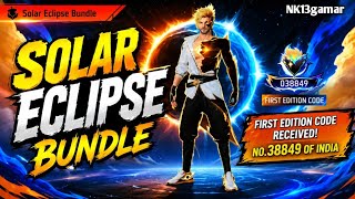 Celebrity New Solar Eclipse Bundle | Legendary Bundle | Free Fair New Event 2026 | #Nk13gamer Profile