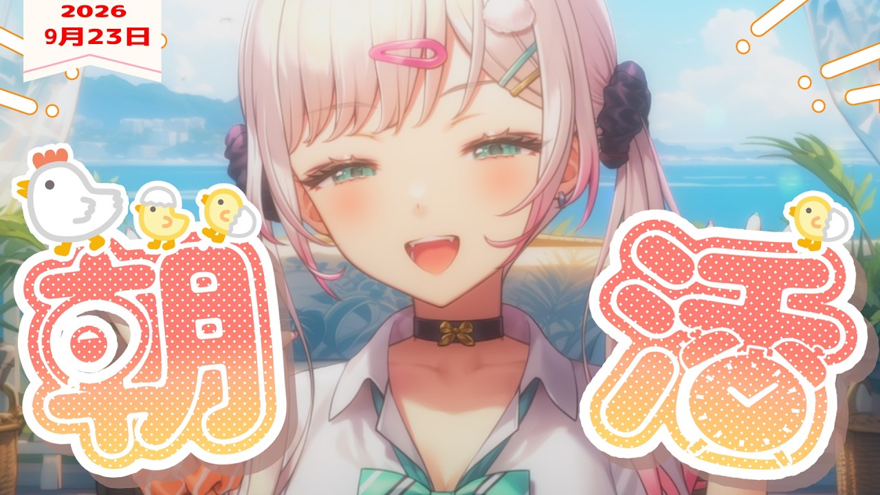 【朝活/雑談】みんなの朝ごはん何かな?🍳まったり朝の準備配信☀【兎彩ゆあ / Vtuber 】