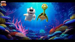 Bobby Bear & Tilly Turtle’s Underwater Treasure Hunt! 🐻🐢- Read Aloud Story for Kids