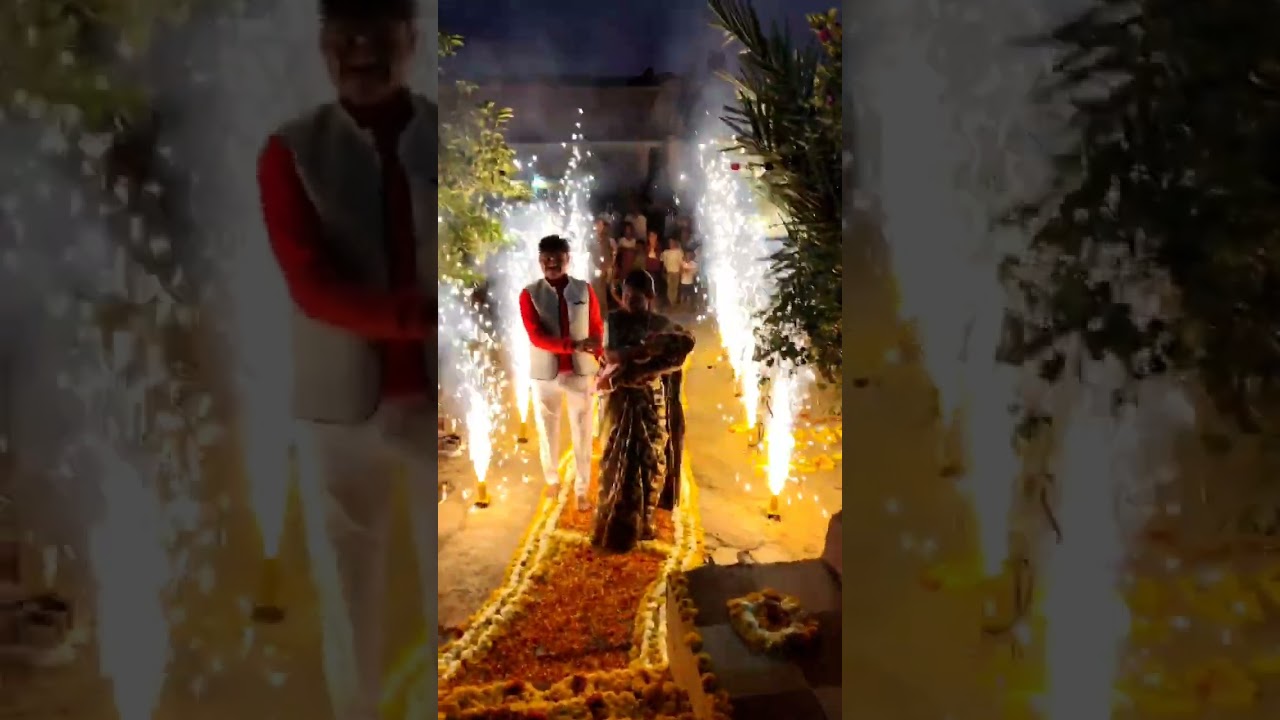 आमच्या बाळाचे ग्रँड स्वागत