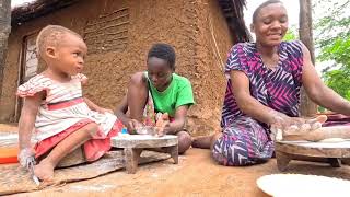 The Youngest Organic African Village Mothers Cooks The Most Organic African Food For Dinner