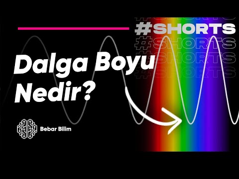 Video: Dalga boyunu nanometreye nasıl dönüştürürsünüz?