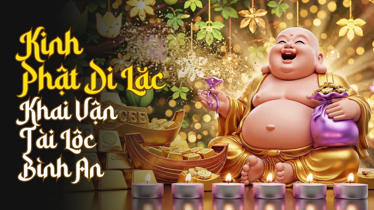 Phật Di Lặc Chiêu Tài Lộc: Nghe Kinh Này Tiền Về Như Nước Sáng Tối 🌊💰