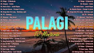 Palagi - TJ Monterde 💗 Best OPM Tagalog Love Songs With Lyrics💗OPM Trending 2024 Playlist