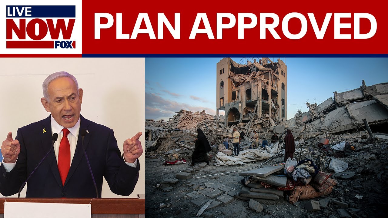 BREAKING: Israel security cabinet approves plan to occupy Gaza City | LiveNOW from FOX