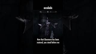 accolade — The Elder Scrolls V: Skyrim dialogue scene