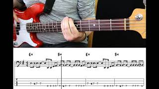 Shocking Blue - Deamon Lover (Bass cover with tabs)