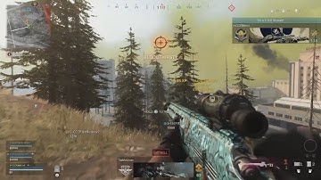 This HDR sniper leads to many victories (NO bullet drop)!!! Warzone Battle Royale Victory