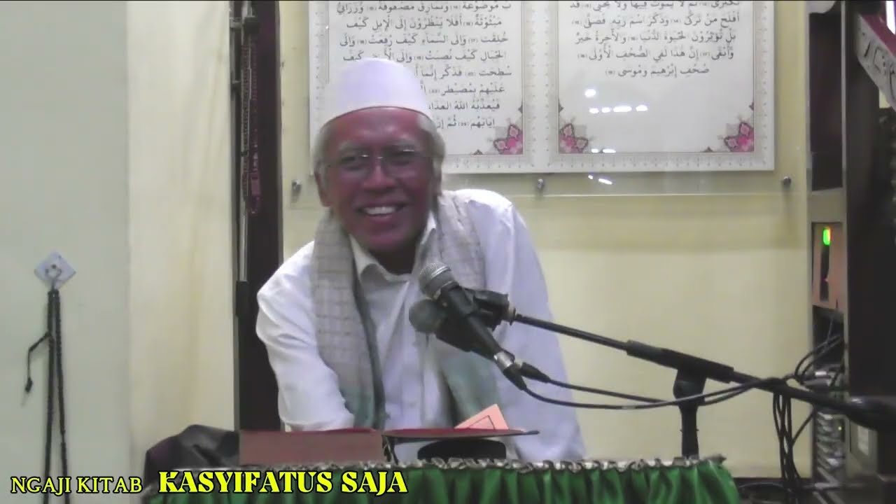 Ngaji Kitab Fiqih KASYIFATUS SAJA tentang ZAKAT yang boleh tidak dikeluarkan.