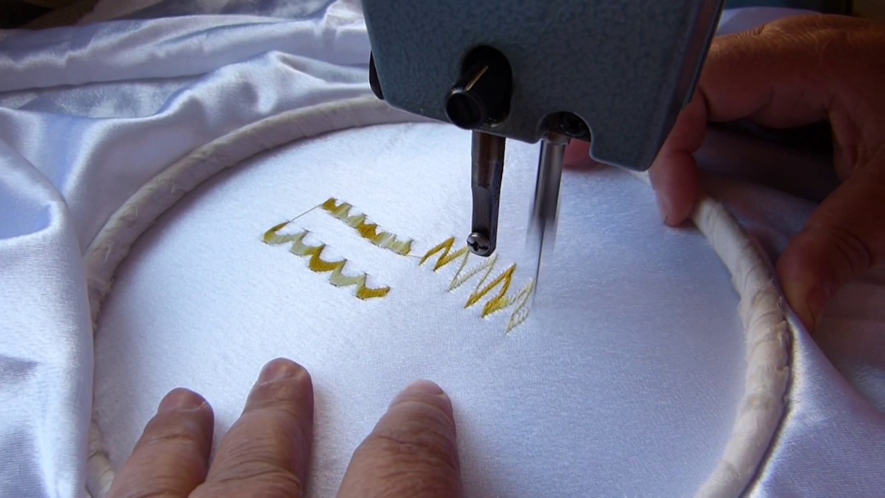 كيف أتعلم الطرز على الماكينة تعلم التطريز بالماكينة للمبتدئين