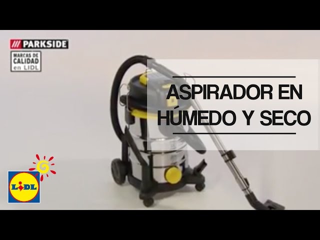 ASPIRADOR LIDL  El aspirador de Lidl 2 en 1: Aspira y friega a la vez y se  puede usar en sábanas y alfombras