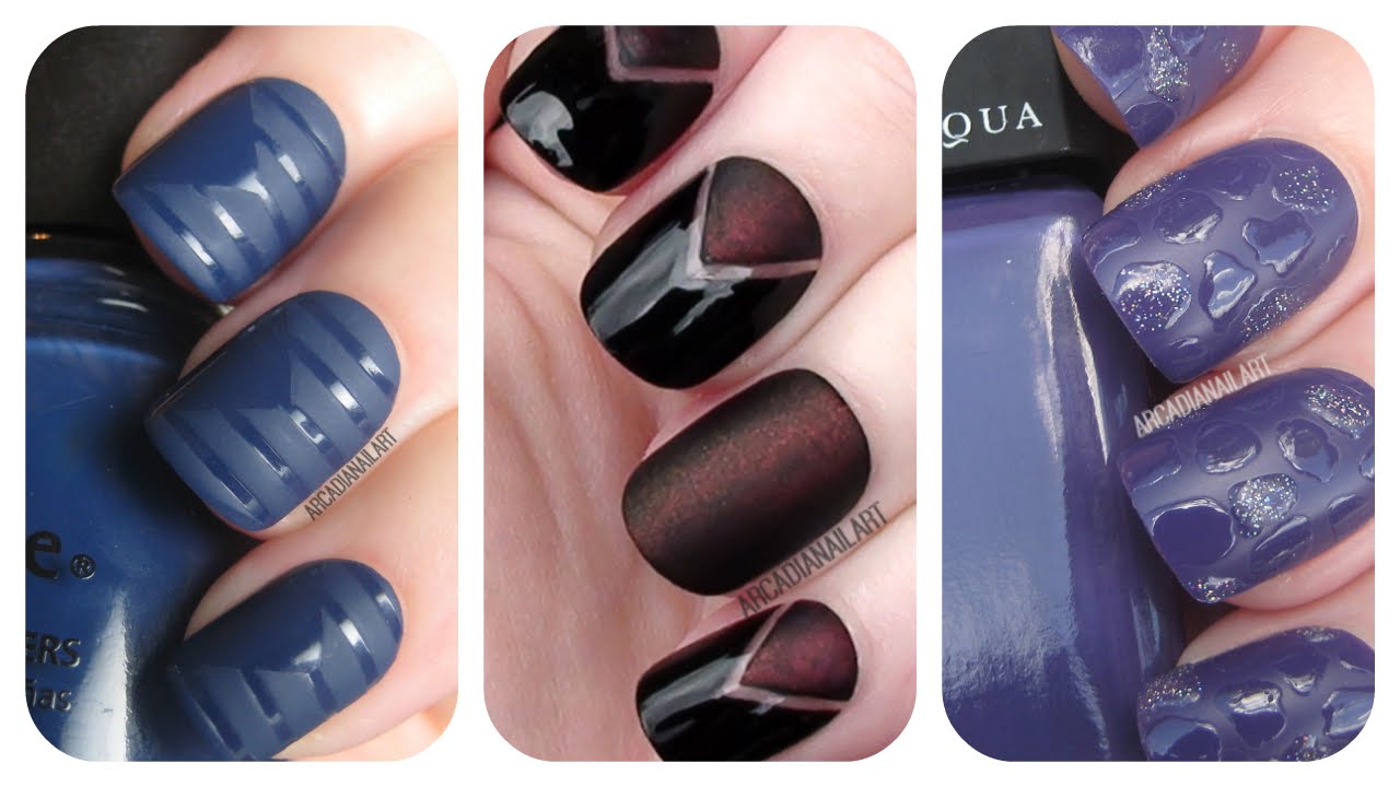 8. Cute Matte Nail Design - wide 3