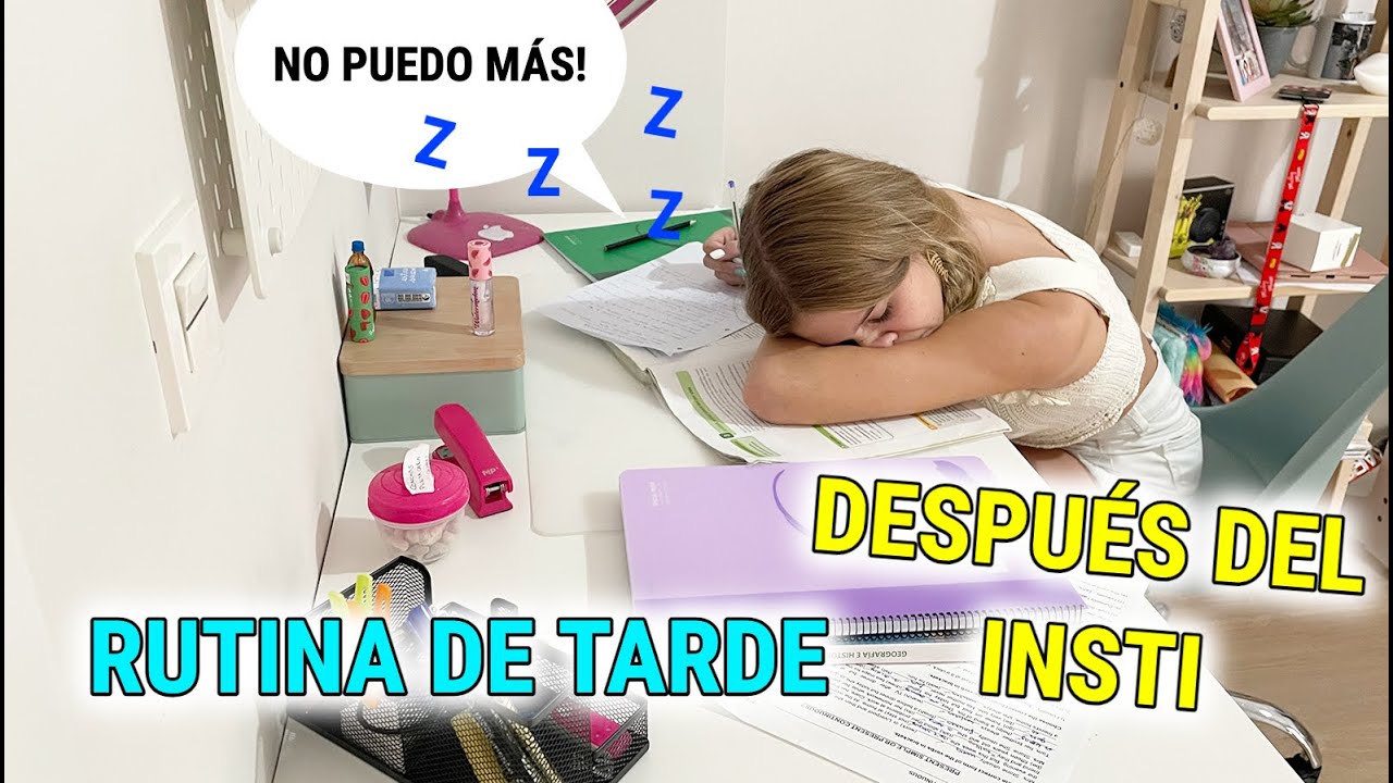 RUTINA DE TARDE DE DANIELA DESPUES DEL INSTITUTO DANIELA GO