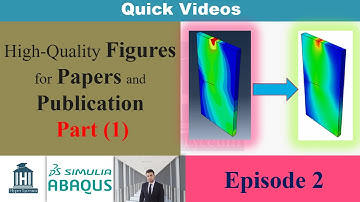 Taking high quality picture for papers in Abaqus (all kinds of publications) (Part 1)