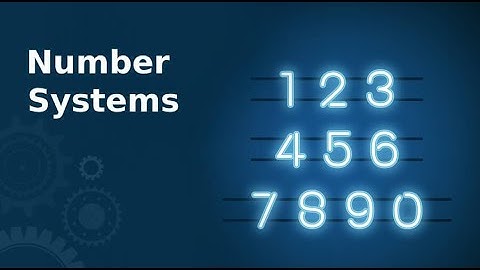 Number Systems #coal #assemblylanguage