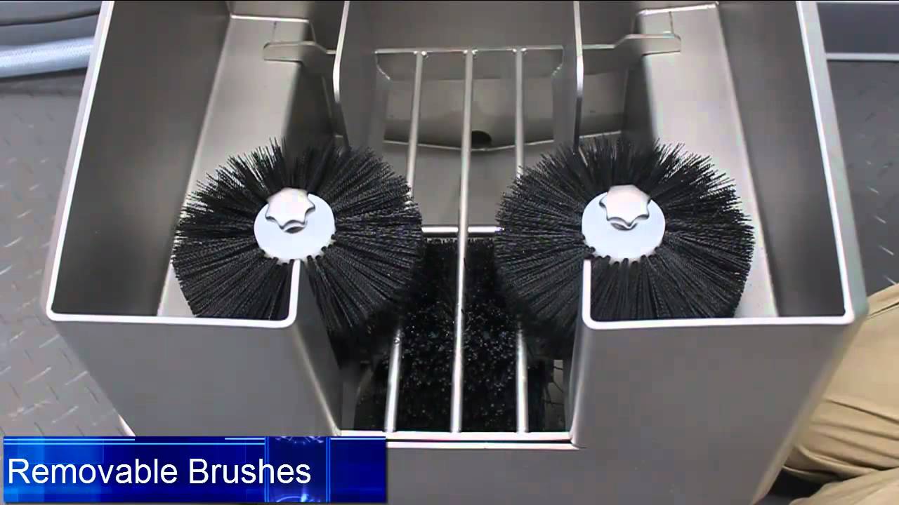 Clean Logix BLX 600 Single Boot Scrubber YouTube