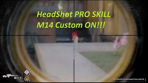 M14 CUSTOM ON SKILL!!!!