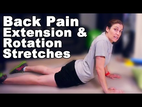 Back Pain Relief with Extension & Rotation Stretches - Ask Doctor Jo