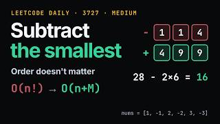 Maximum Alternating Sum of Squares | LeetCode 3727 Daily | Greedy + Sorting