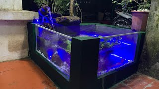 Build A Mini Aquarium Waterfall - Fish Family