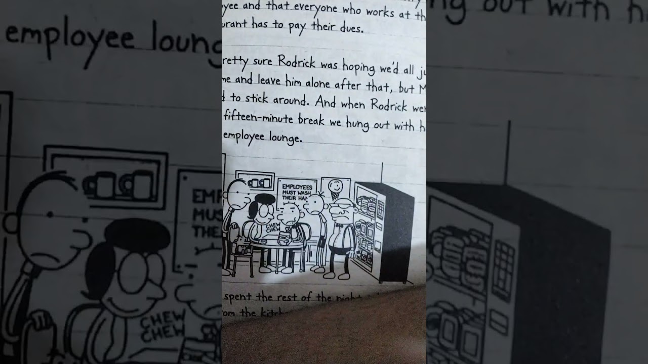 did you notice this in diary of a wimpy kid old school? 🤯