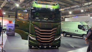 New Iveco SWay 580 HVO (2024) Interior And Exterior  Tramnspotec Logitec  Fiera Milano Rho