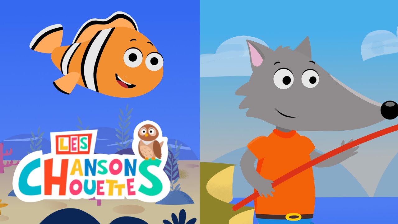 A la pêche - Les chansons chouettes