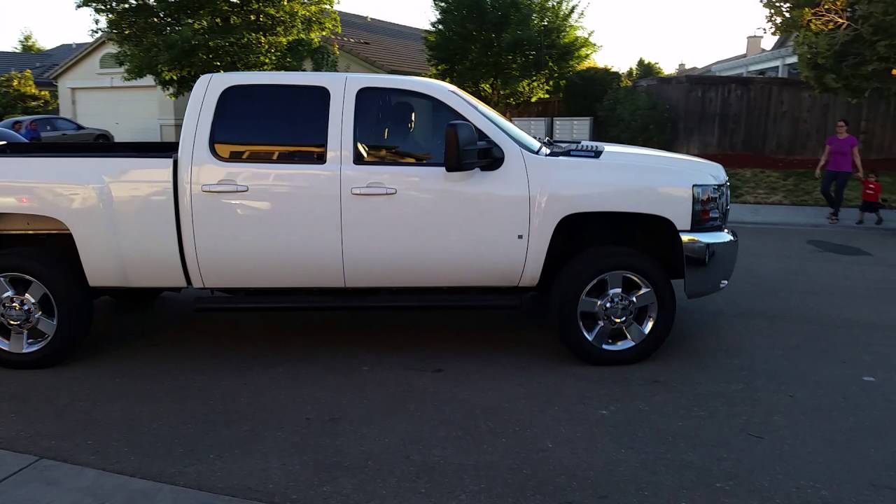 2007 Silverado 2500 Duramax 6.6l  Efi Live Egr delete Dpf delete Cat delete Mbrp Exhaust S&b intake