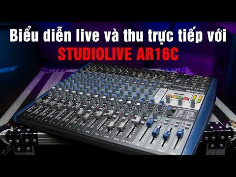 cong ty nhac viet sai gon 2022 New Biểu diễn live và thu trực tiếp với AR16C.