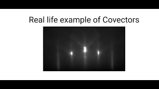 A real example of a Covectors