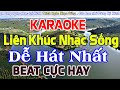 Karaoke lin khc nhc sng d ht nht  nhc sng cha cha cha karaoke