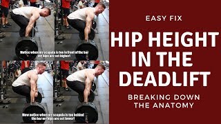 How Low Should Your Hips Be in the Deadlift? | Easy Way to Figure It Out