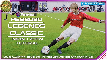 PES 2020 | PESUniverse CLASSIC LEGENDS Installation Tutorial