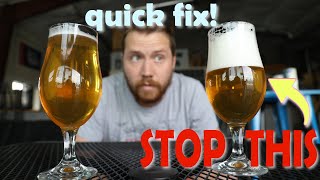 One Trick Could Solve Your Foamy Beer Issues! Kegerator Quick Fix | Draft | Draught