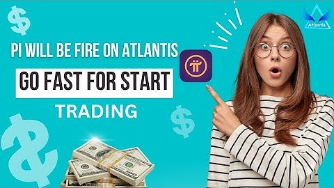 PI trading chart 📈 view  | PI NETWORK TRADING ON ATLANTIS