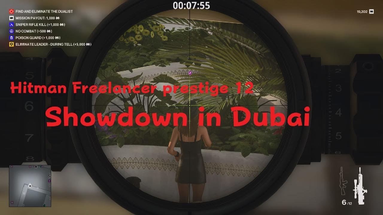 HITMAN Freelancer prestige 12 Showdown in Dubai