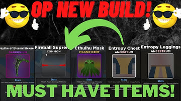 [NEW] SHADOVIS RPG - NEW *INSANELY OP* BUILD! **DESTROYS** VERY HIGH LEVEL ENEMIES! [MUST WATCH]