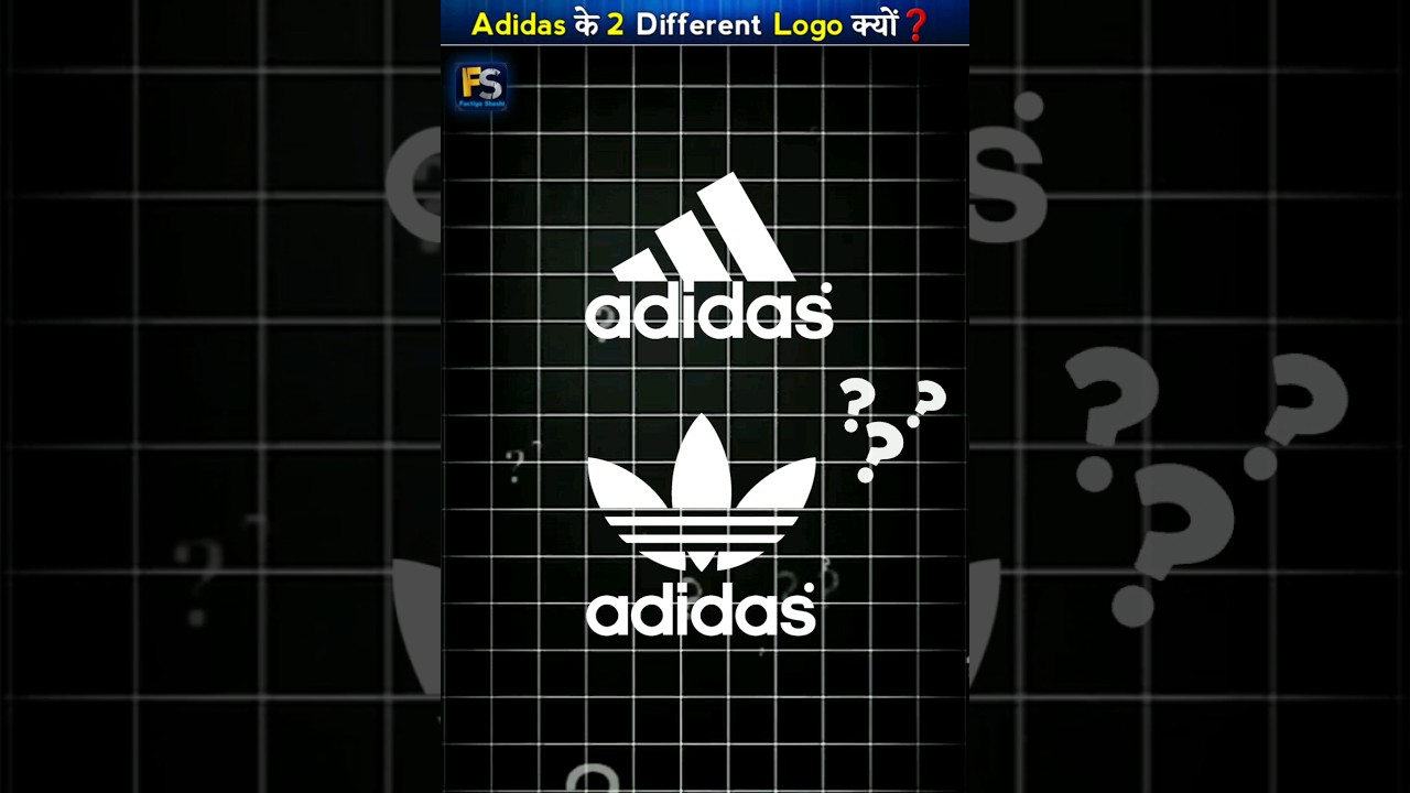 Why Adidas Has 2 logos❓️| 