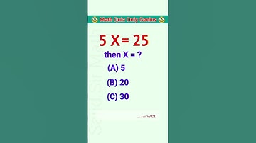 Math Quiz 🧐 #maths #mathexam