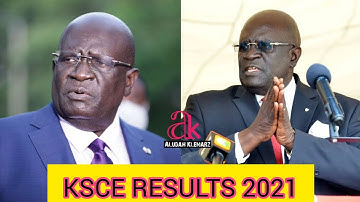 KCSE RESULTS 2021 || EDUCATION CS GEORGE MAGOHA RELEASES 2021 KCSE RESULTS