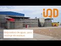 Depuradora de aguas para  planta de reciclaje. IQD