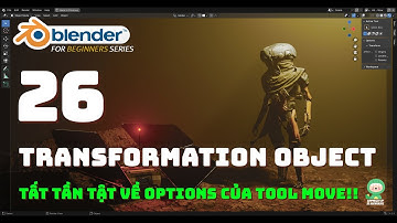 [Tự học Blender 2025] Bài 26: Sử dụng tool move 1 cách thông minh trong Blender | Blender cơ bản