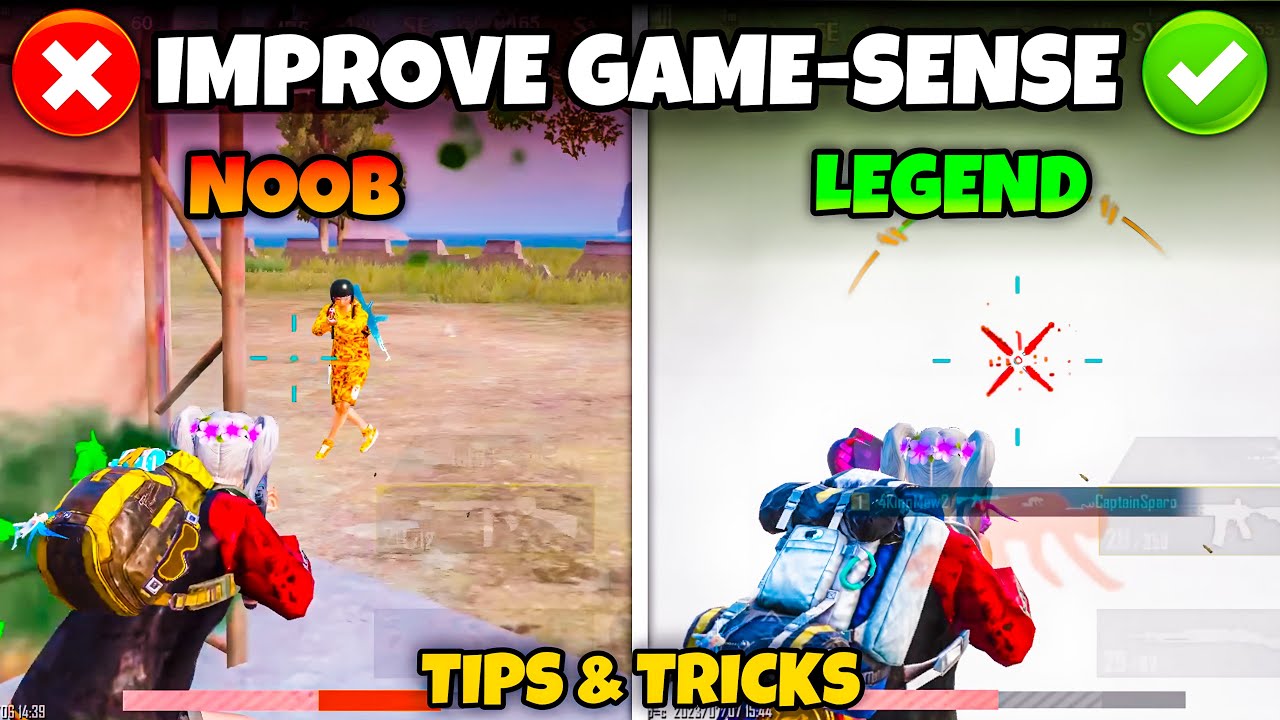 HOW TO IMPROVE GAME SENSE IN PUBG MOBILE🔥GAME SENSE TIPS & TRICKS BGMI ...