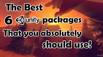 MOST IMPORTANT UNITY PACKAGES: Best 6 Unity packages that you must use in every project of yours!