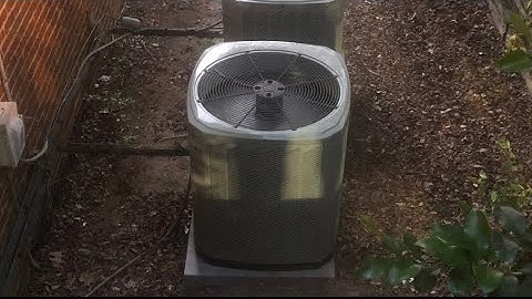 2011 Trane XB13 Heat Pump - Startup & Run In Cool Mode