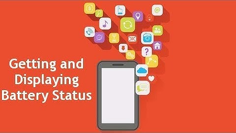 Getting and Displaying Battery Status - Add Native Features To Ionic Apps with Ionic Native