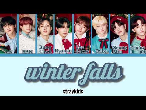 Winter Falls - straykids  [カナルビ/日本語字幕/歌詞] #straykids #kpop #カナルビ